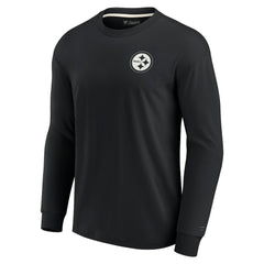 NFL Pittsburgh Steelers Unisex Elements Super Soft Long Sleeve T-Shirt
