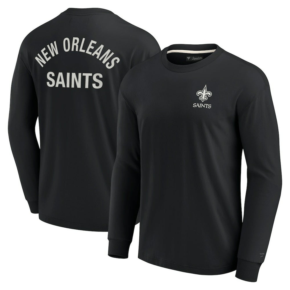 NFL New Orleans Saints Unisex Elements Super Soft Long Sleeve T-Shirt