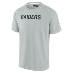NFL Las Vegas Raiders Unisex Elements Super Soft Short Sleeve T-Shirt
