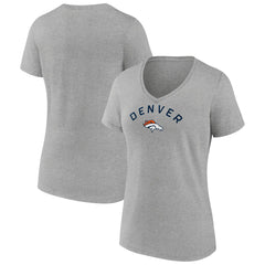NFL Denver Broncos Women's Team Arc V-Neck T-Shirt