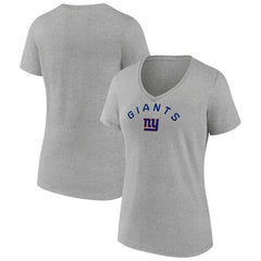 NFL New York Giants Women's Team Arc V-Neck T-Shirt