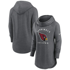 NFL Arizona Cardinals Women's Raglan Funnel Neck Pullover Hoodie