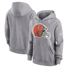 NFL Cleveland Browns Women's Team Logo Club Fleece Pullover Hoodie