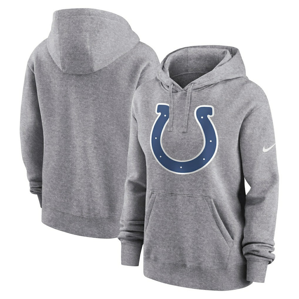 NFL Indianapolis Colts Women's Team Logo Club Fleece Pullover Hoodie