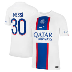Lionel Messi Paris Saint-Germain 2022/23 Third Breathe Stadium Replica Player Jersey / Soccer For sale