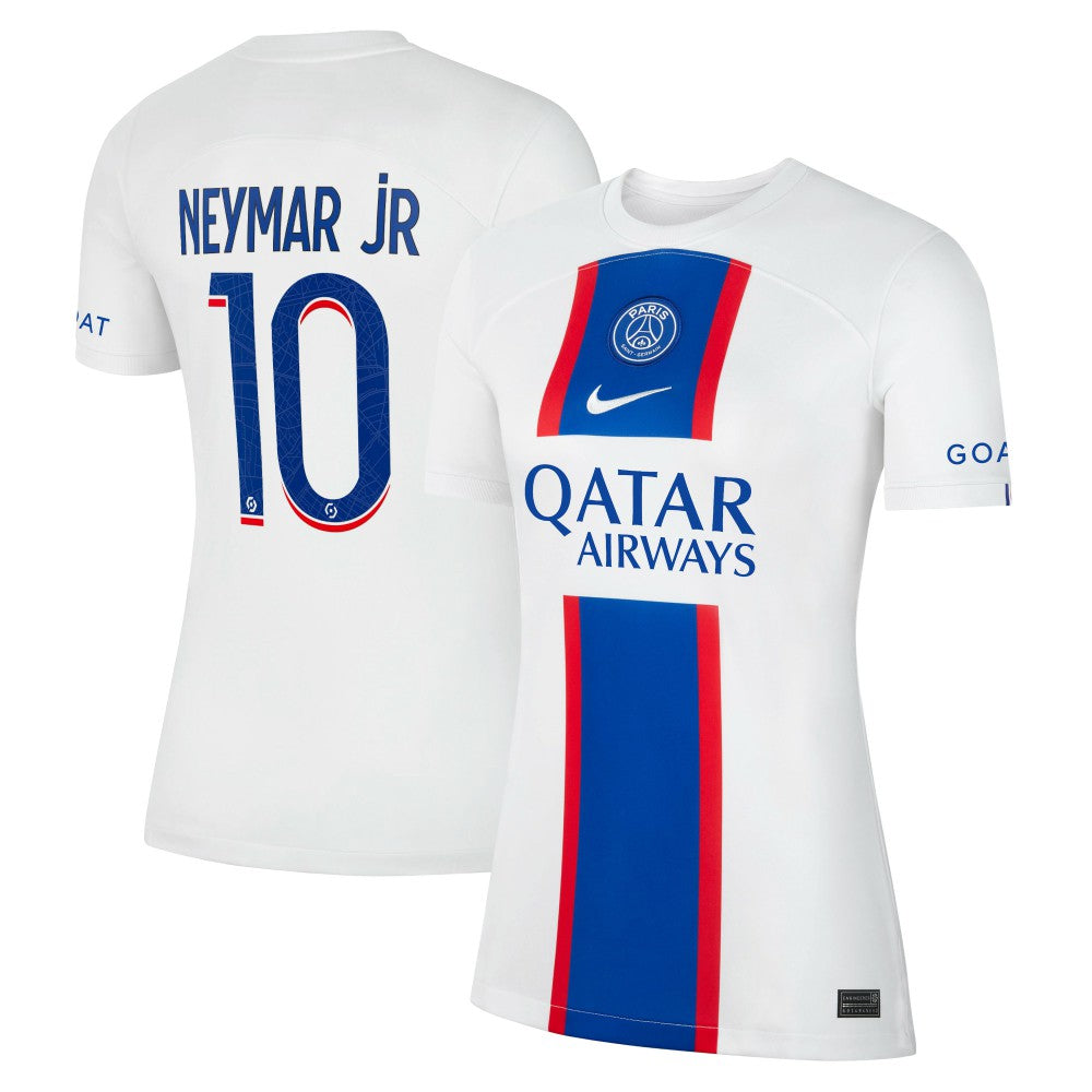 Neymar Jr. Paris Saint-Germain Women's 2022/23 Third Breathe Stadium Replica Player Jersey / Soccer Discount