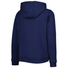 Detroit Tigers Youth Wordmark Full-Zip Fleece Hoodie - Navy