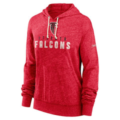 NFL Atlanta Falcons Women's Rewind Gym Vintage Lightweight Pullover Hoodie