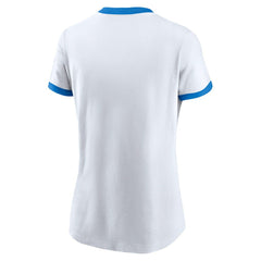 NFL Los Angeles Chargers Women's Rewind Ringer Tri-Blend T-Shirt