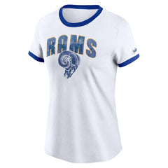NFL Los Angeles Rams Women's Rewind Ringer T-Shirt