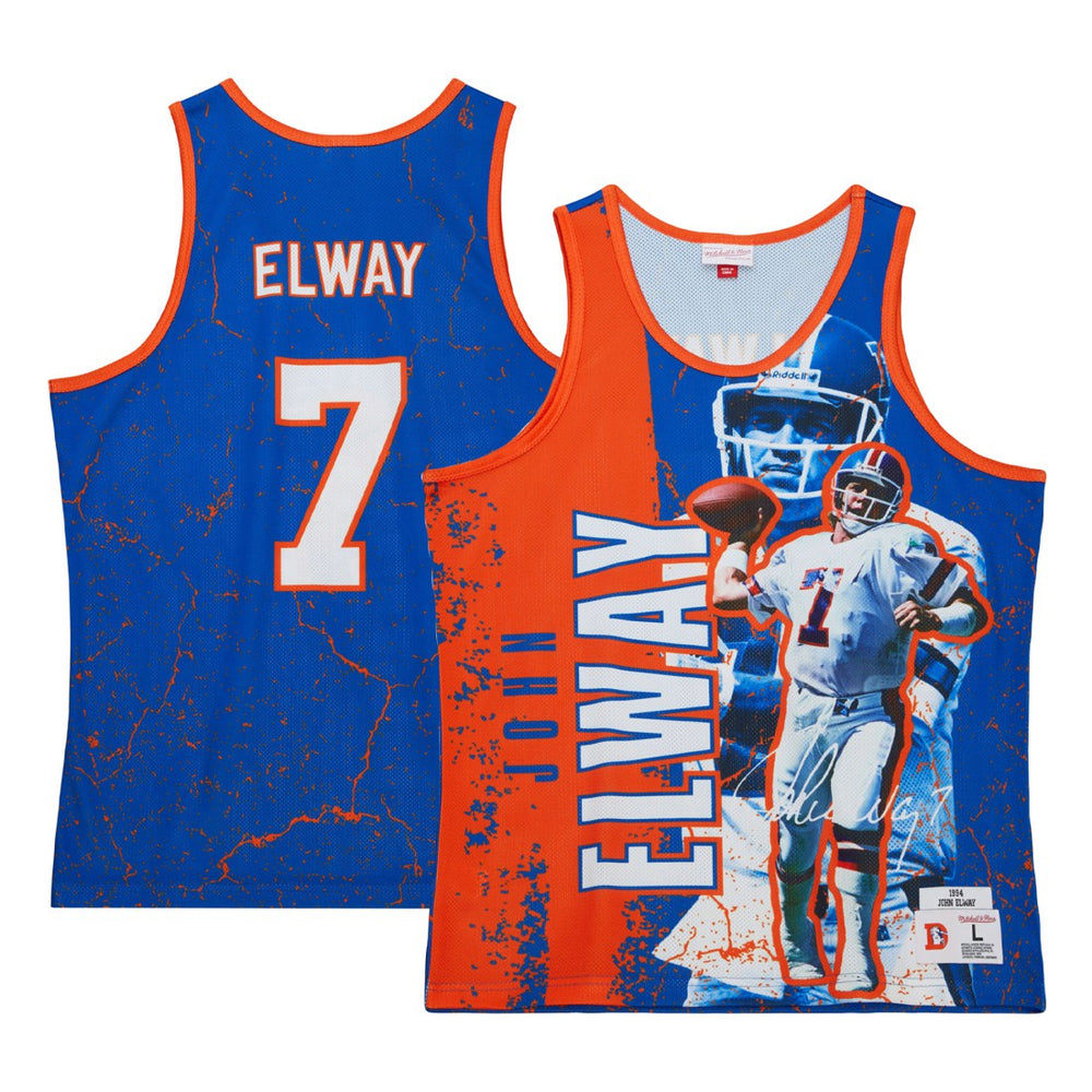 NFL Denver Broncos John Elway 1994 Player Burst Tank Top