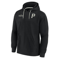 Pittsburgh Pirates Unisex Elements Super Soft Fleece Pullover Hoodie - Black