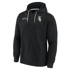 Chicago White Sox Unisex Elements Super Soft Fleece Pullover Hoodie - Black