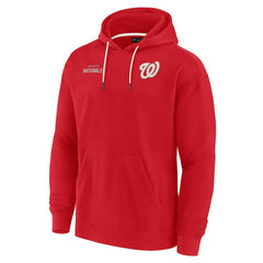 Washington Nationals Unisex Elements Super Soft Fleece Pullover Hoodie - Red
