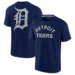 Detroit Tigers Unisex Elements Super Soft Short Sleeve T-Shirt - Navy