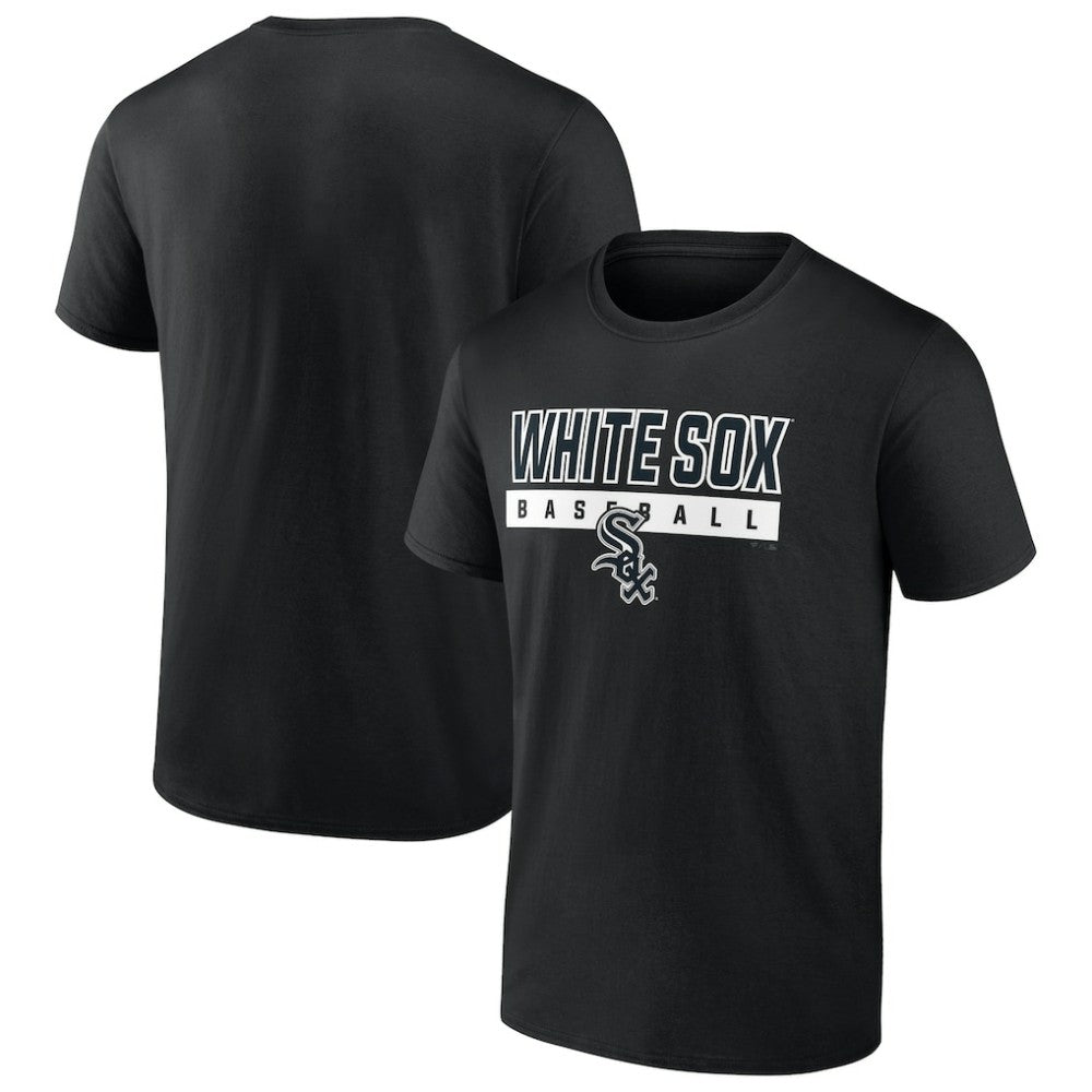 Chicago White Sox In The Mitt T-Shirt - Black