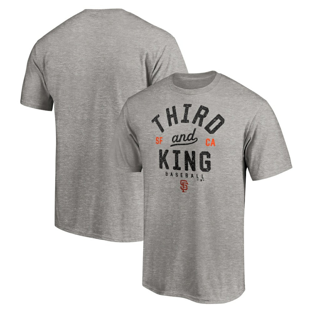 San Francisco Giants Heater T-Shirt - Heather Gray