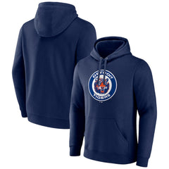 Detroit Tigers Cooperstown Collection Pullover Hoodie - Navy