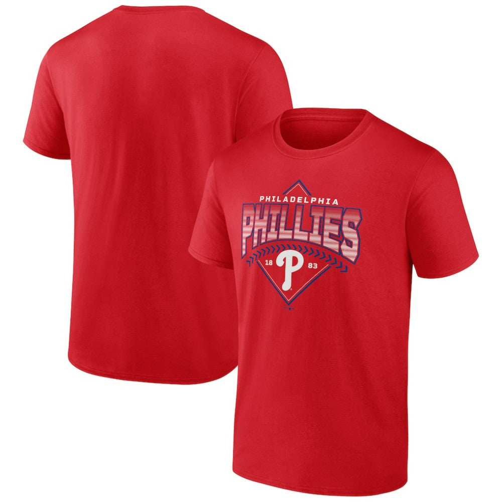 Philadelphia Phillies Ahead In The Count T-Shirt - Red