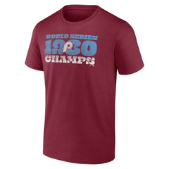 Philadelphia Phillies Cooperstown Collection Swing Away T-Shirt - Burgundy