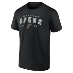 San Antonio Spurs Rebel Logo T-Shirt - Black cheap