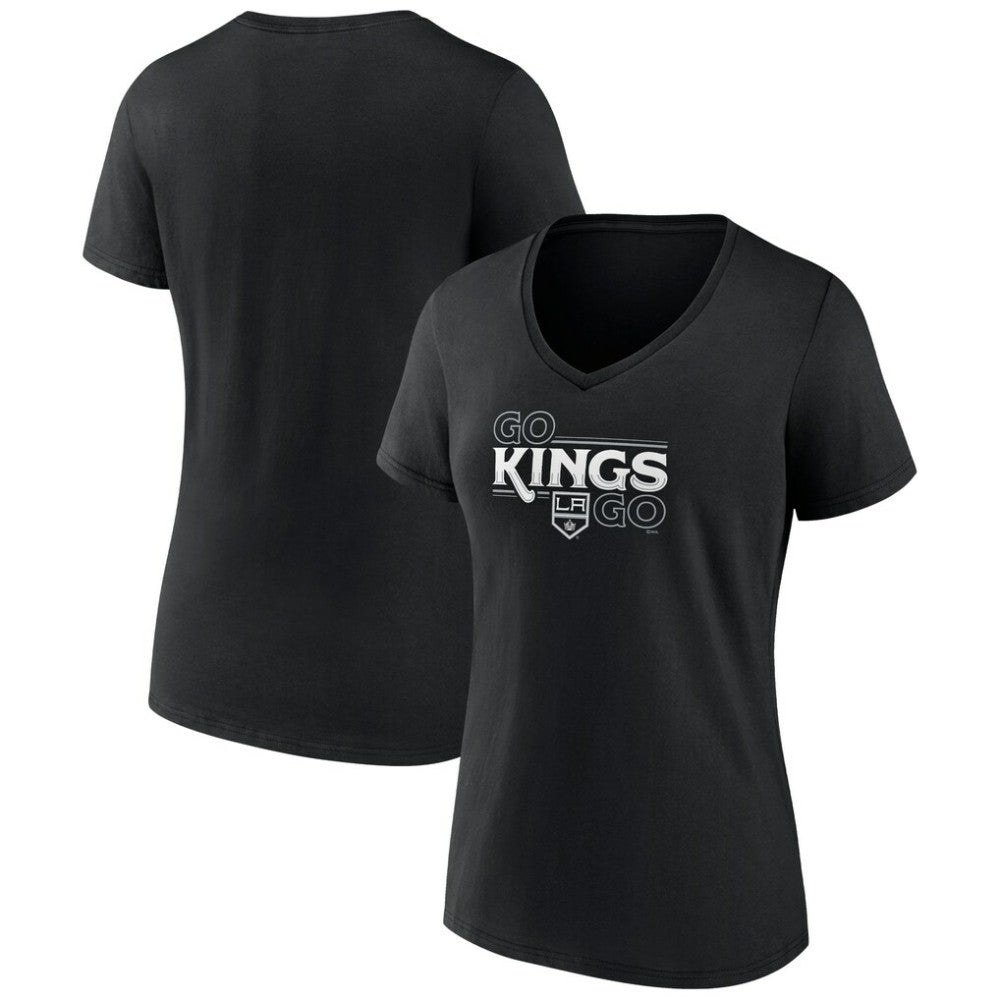 Los Angeles Kings Women's Active Edge V-Neck T-Shirt