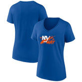 New York Islanders Women's Active Edge V-Neck T-Shirt