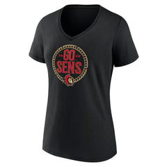 Ottawa Senators Women's Active Edge V-Neck T-Shirt