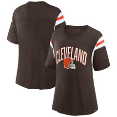 NFL Cleveland Browns Women's Earned Stripes T-Shirt