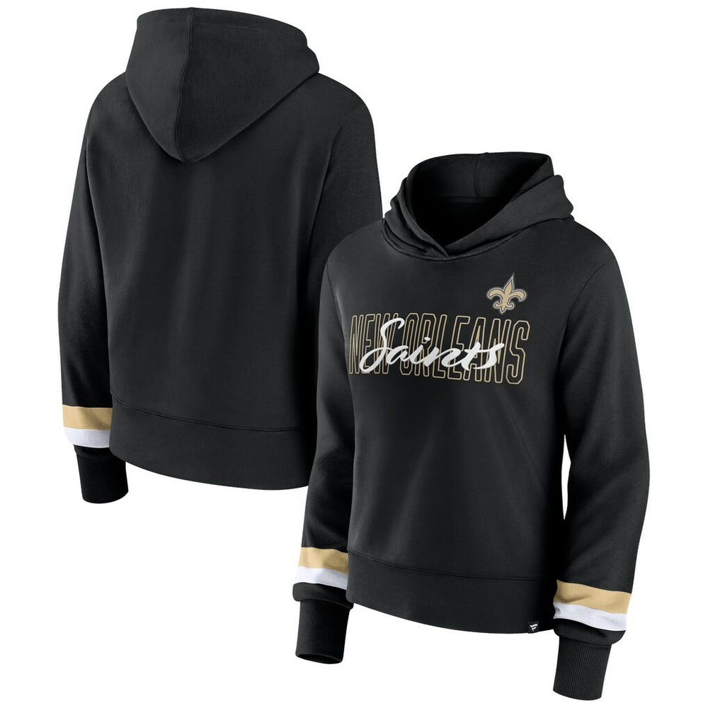 NFL New Orleans Saints Women's Over Under Pullover Hoodie