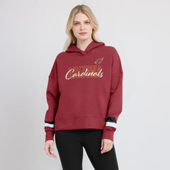 NFL Arizona Cardinals Women's Over Under Pullover Hoodie