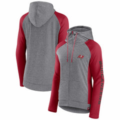 NFL Tampa Bay Buccaneers Women's Blind Side Lightweight Full-Zip Hoodie