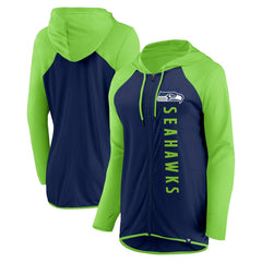 NFL Seattle Seahawks Women's Forever Fan Full-Zip Hoodie