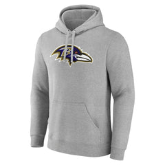 NFL Baltimore Ravens Primary Team Logo Fitted Pullover Hoodie