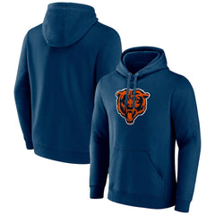 NFL Chicago Bears Primary Team Logo Fitted Pullover Hoodie