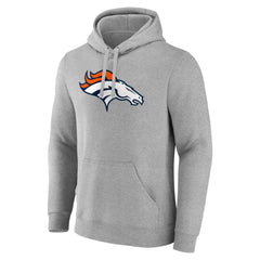 NFL Denver Broncos Primary Team Logo Fitted Pullover Hoodie