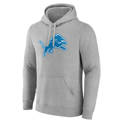 NFL Detroit Lions Primary Team Logo Fitted Pullover Hoodie