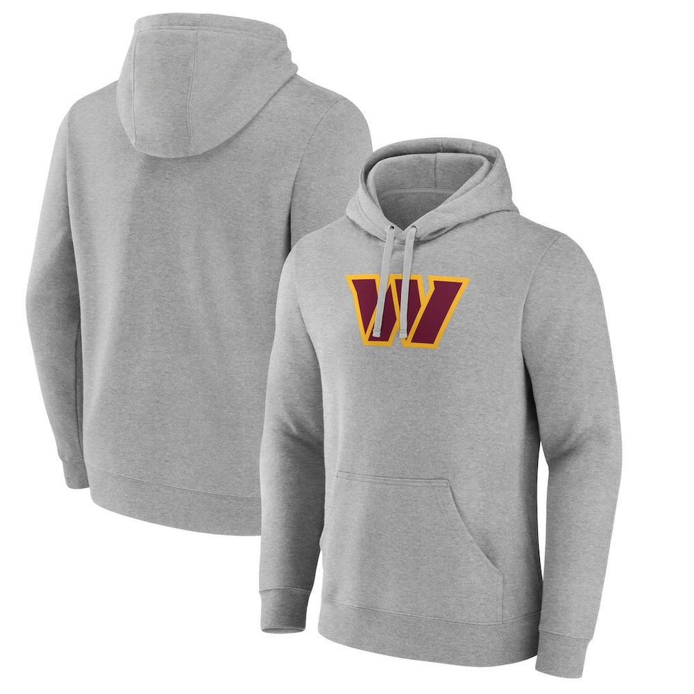 NFL Washington Commanders Primary Team Logo Fitted Pullover Hoodie