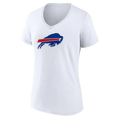 NFL Buffalo Bills Women's Primary Team Logo V-Neck T-Shirt