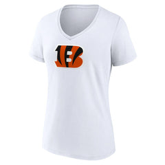 NFL Cincinnati Bengals Women's Primary Team Logo V-Neck T-Shirt