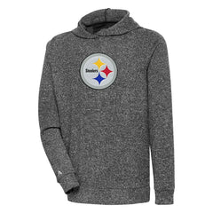 NFL Pittsburgh Steelers Antigua Absolute Chenille Pullover Hoodie