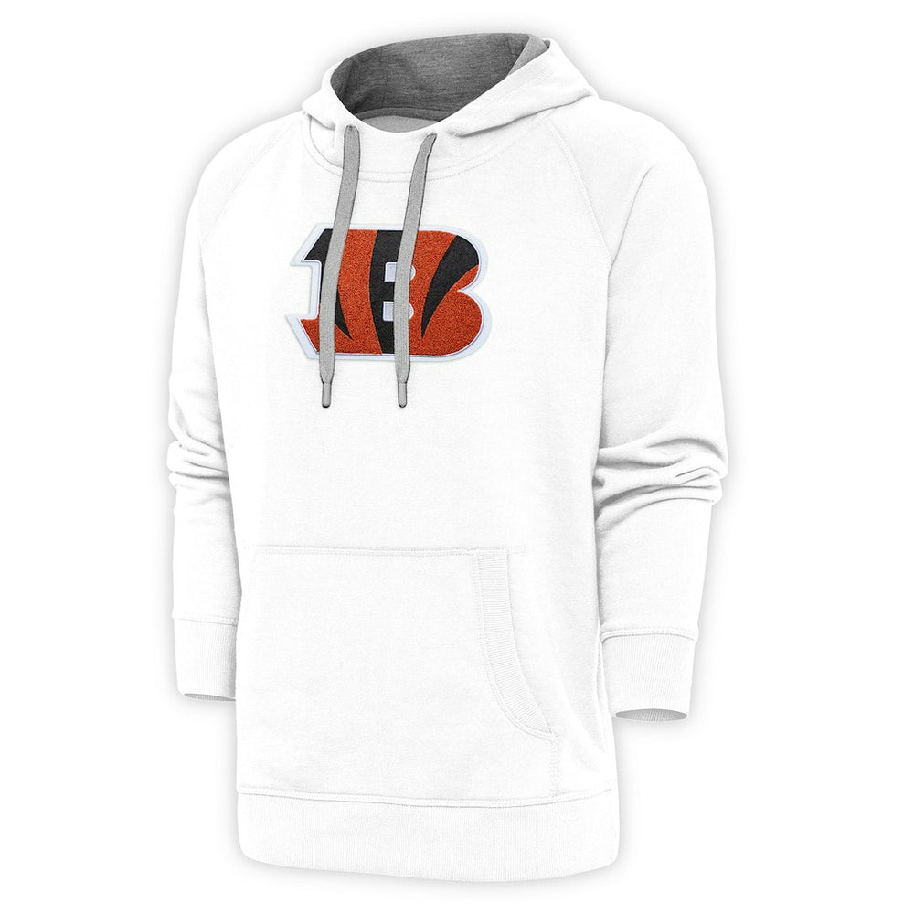 NFL Cincinnati Bengals Antigua Victory Chenille Pullover Hoodie