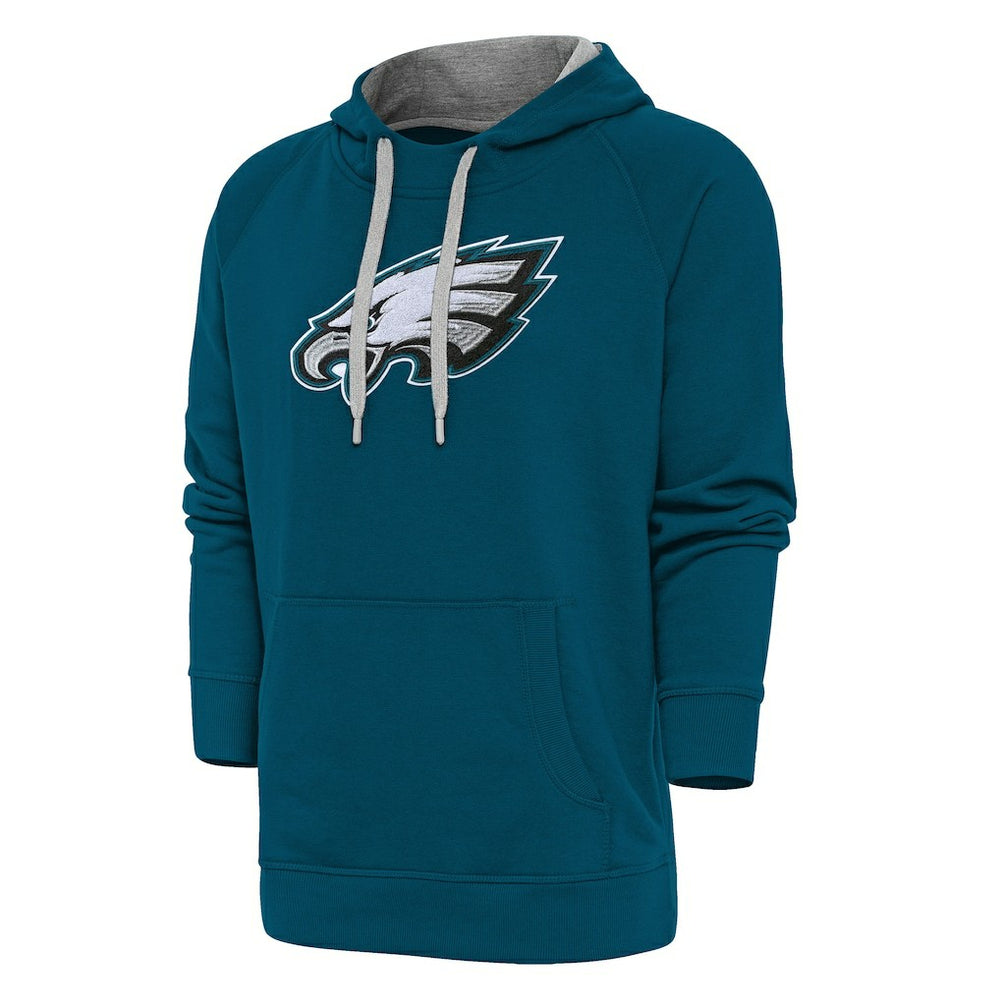 NFL Philadelphia Eagles Antigua Victory Chenille Pullover Hoodie