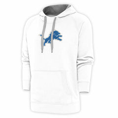 NFL Detroit Lions Antigua Victory Chenille Pullover Hoodie
