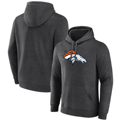 NFL Denver Broncos Primary Team Logo Fitted Pullover Hoodie