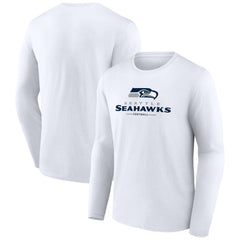 NFL Seattle Seahawks Logo Team Lockup Long Sleeve T-Shirt