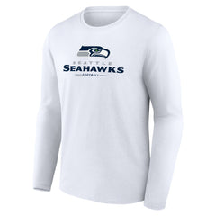 NFL Seattle Seahawks Logo Team Lockup Long Sleeve T-Shirt