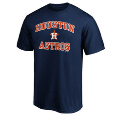 Houston Astros Heart and Soul T-Shirt - Navy