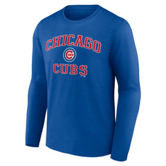 Chicago Cubs Heart and Soul Long Sleeve T-Shirt - Royal
