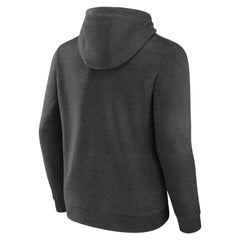 Milwaukee Brewers Heart and Soul Pullover Hoodie - Charcoal